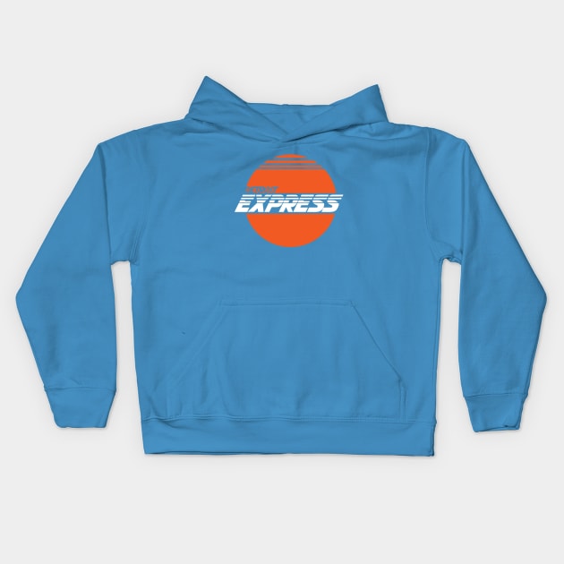 Detroit Expressed Kids Hoodie by alfiegray